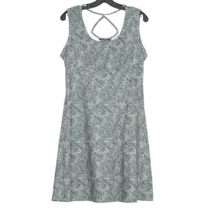 Eddie Bauer Womens Dress Athletic Sleeveless Built In Bra Green Size Medium